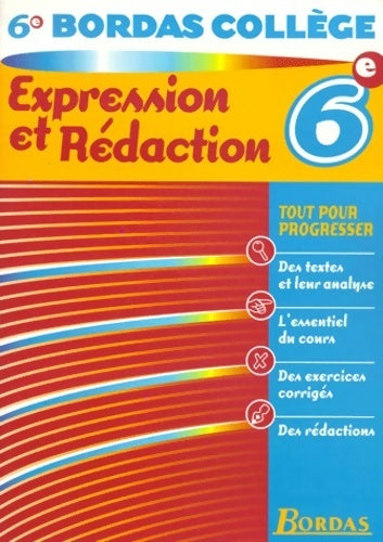 Livrenpoche : B. Coll. Expr. Ecrit/redact. 6e (ancienne edition) - Collectif - Livre