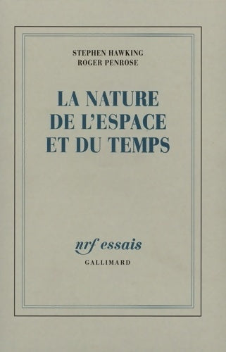 Livrenpoche : La nature de l'espace et du temps - Stephen Hawking, Roger Penrose - Livre