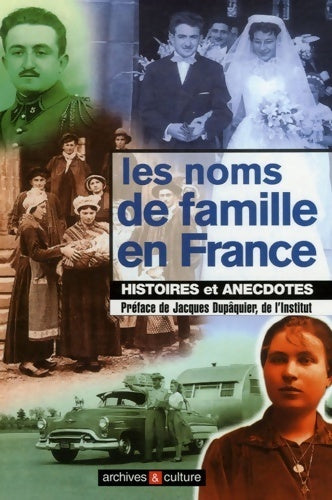 Livrenpoche : Les noms de famille en France : Histoires et anecdotes - Marie-Odile Mergnac - Livre