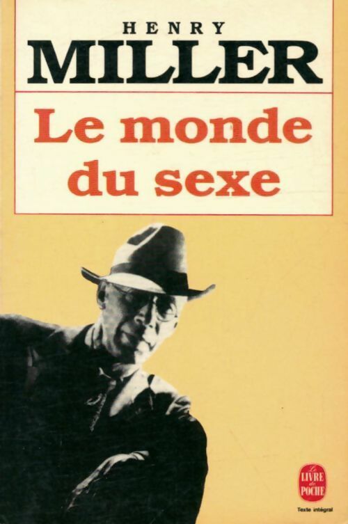 Livrenpoche : Le monde du sexe - Henry Miller - Livre