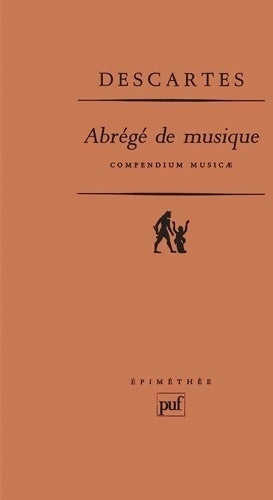 Livrenpoche : Abrégé de musique : Compendium musicae - René Descartes - Livre