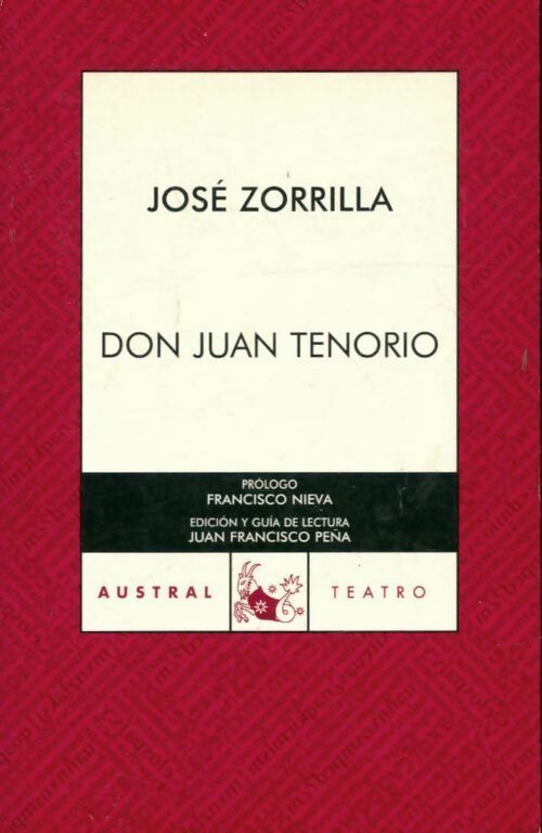 Livrenpoche : Don Juan Tenorio - Jose Zorrilla - Livre