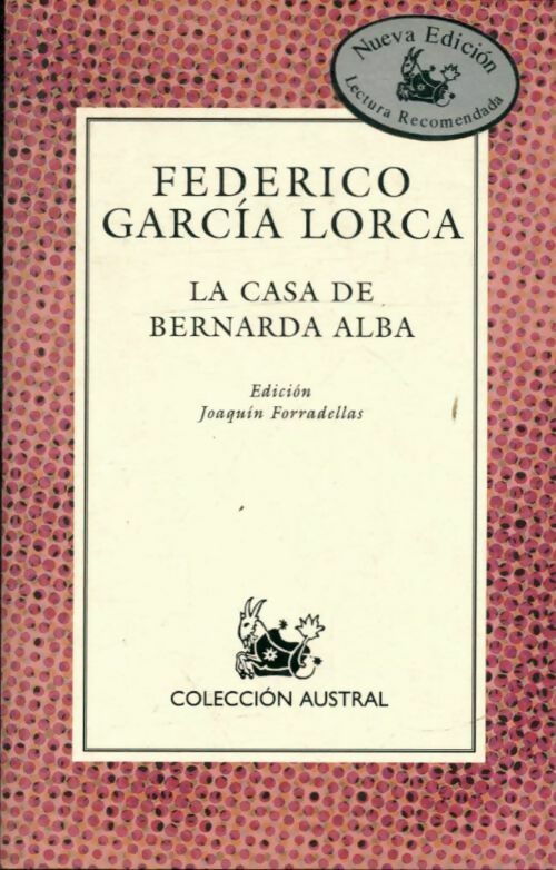 Livrenpoche : La casa de Bernarda Alba - Federico Garcìa Lorca - Livre