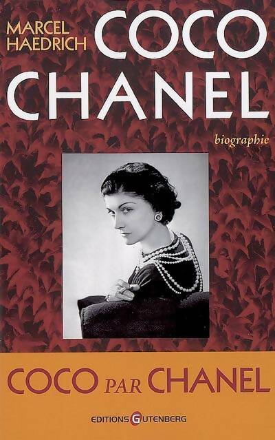 Livrenpoche : Coco chanel biographie - Marcel Haedrich - Livre