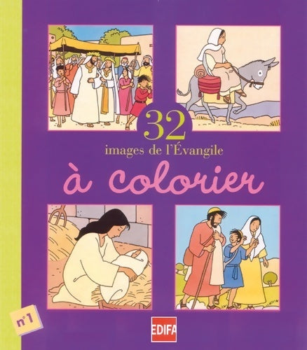 Livrenpoche : 32 images de l'évangile à colorier numéro 1 - Jean-François Kieffer - Livre