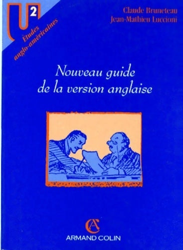 Livrenpoche : Nouveau guide de la version anglaise - Jean-Mathieu Luccioni - Livre