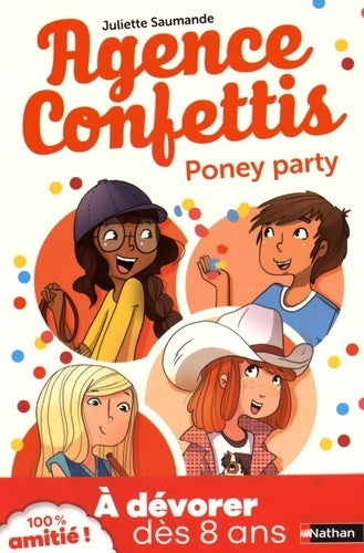 Livrenpoche : Poney party (4) - Juliette Saumande - Livre