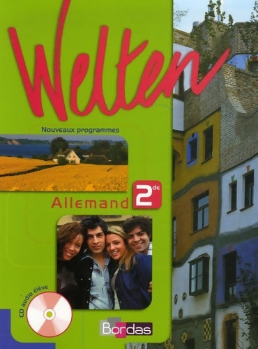 Livrenpoche : Welten Seconde manuel + CD audio - Elisabeth Thomas - Livre