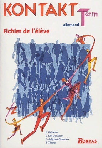 Livrenpoche : Kontakt term fichier eleve 03 - Evelyne Boisseron - Livre