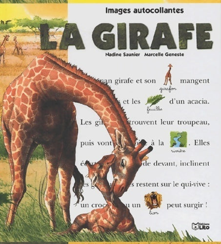 Livrenpoche : La girafe - Nadine Saunier - Livre