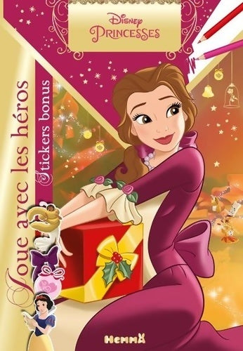 Livrenpoche : Disney princesses - joue avec les héros - Collectif - Livre