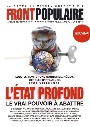 Livrenpoche : Front populaire - numéro 2 l'etat profond le vrai pouvoir à abattre (2) - Michel Onfray - Livre