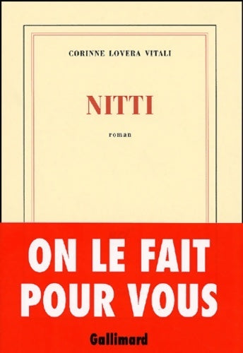 Livrenpoche : Nitti - Corinne Lovera Vitali - Livre
