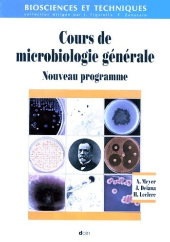 Livrenpoche : Cours de microbiologie générale : Nouveau programme - Henri Leclerc - Livre