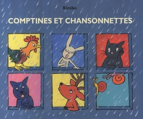 Livrenpoche : Comptines et chansonnettes - Kimiko - Livre