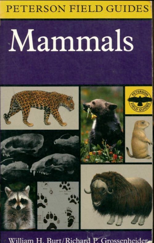 Livrenpoche : Field guide to mammals : North america north of mexico - William H. Burt - Livre