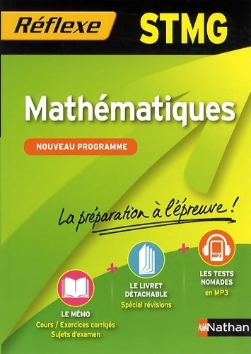 Livrenpoche : Mathématiques STMG - Jean-Luc Dianoux - Livre