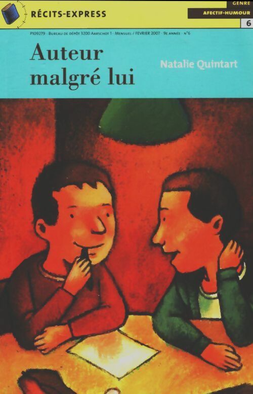 Livrenpoche : Auteur malgré lui - Natalie Quintart - Livre