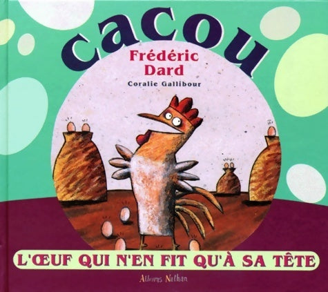 Livrenpoche : Cacou : L'oeuf qui n'en fit qu'à sa tête - Frédéric Dard - Livre