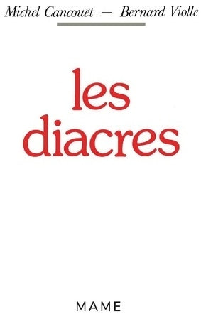Livrenpoche : Les diacres - Cancouet - Livre