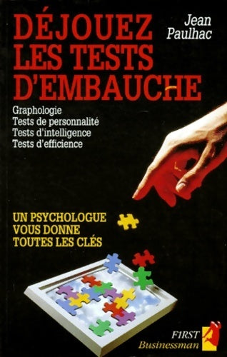 Livrenpoche : Déjouez les tests d'embauche - Jean Paulhac - Livre