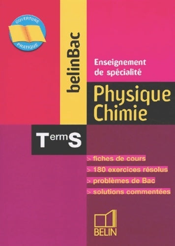 Livrenpoche : Belinbac : Physique-chimie terminale bac s - Collectif - Livre