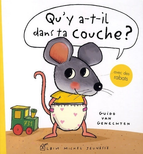 Livrenpoche : Qu'y a-t-il dans ta couche ? - Guido Van Genechten - Livre