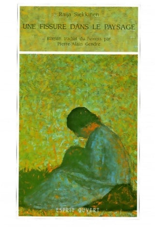 Livrenpoche : Une fissure dans le paysage : Roman - Raija Siekkinen - Livre