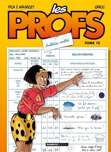 Les profs Tome Tome XV : Bulletin météo - Pica - Livre