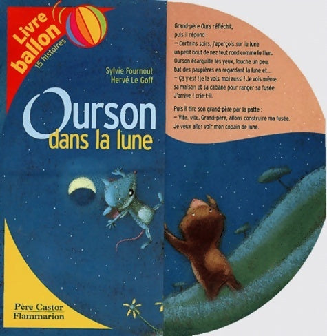 Livrenpoche : Ourson dans la lune - Sylvie Fournout - Livre