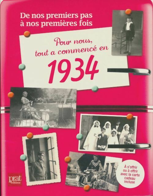 Livrenpoche : Pour nous tout a commencé en 1934 - Collectif - Livre