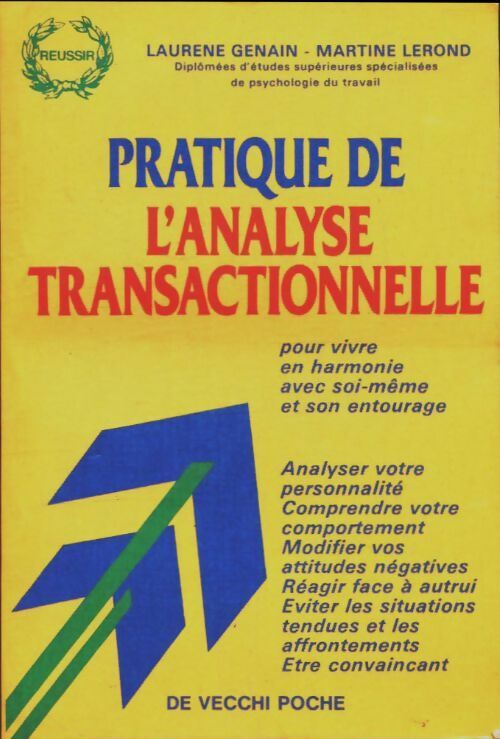Livrenpoche : Pratique de l'analyse transactionnelle - René De Lassus - Livre