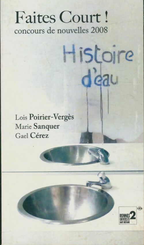 Livrenpoche : Histoire d'eau - Collectif - Livre
