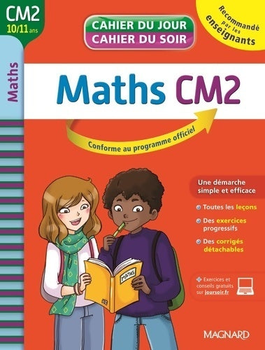 Livrenpoche : Cahier du jour/cahier du soir - maths CM2 - Magnard - Livre