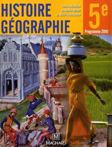 Livrenpoche : Histoire géographie 5e : Manuel élève - Nadine Bouette - Livre