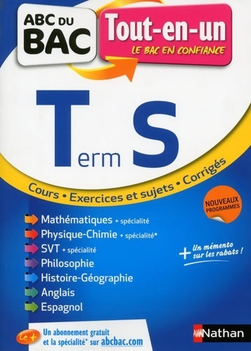 Livrenpoche : Abc du bac tout-en-un term s - Karine Marteau-Bazouni - Livre