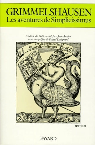 Livrenpoche : Les aventures de simplicissimus - Hans Jakob Christofell Grimmelshausen - Livre