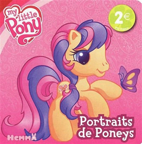Livrenpoche : Portraits de poneys - Collectif - Livre