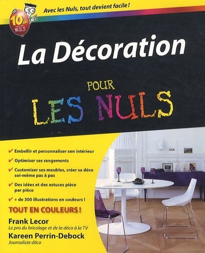 Livrenpoche : La décoration pour les nuls - Kareen Perrin Debock - Livre