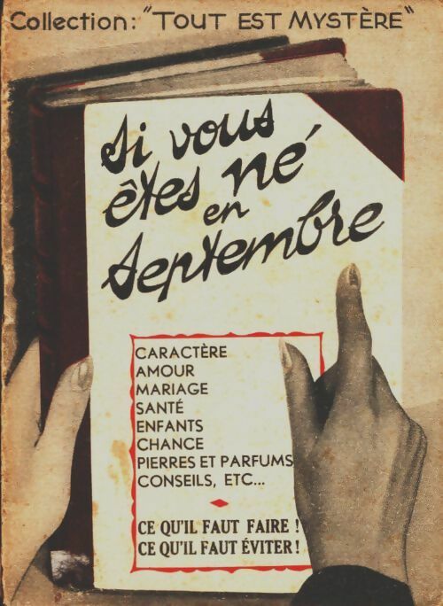 Livrenpoche : Si vous êtes né en Septembre - Collectif - Livre
