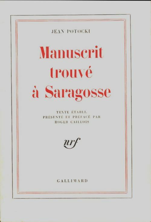 Livrenpoche : Manuscrit trouvé à Saragosse - Jean Potocki - Livre