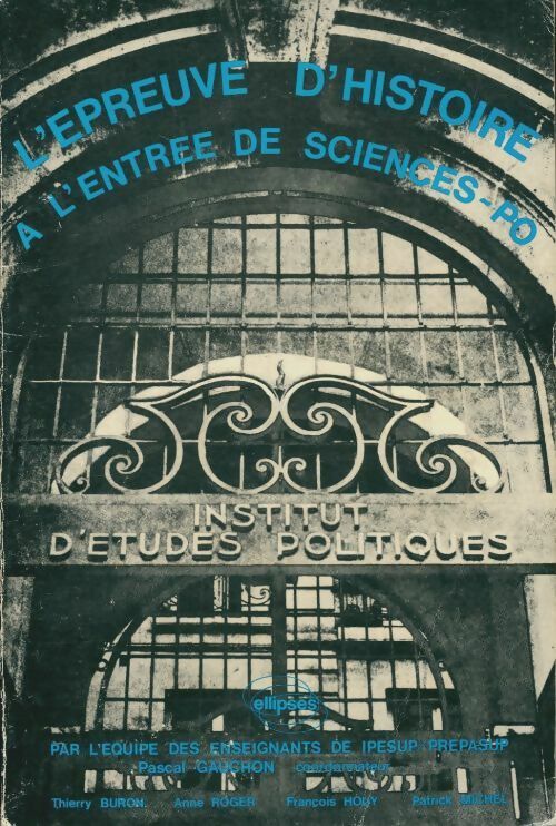 Livrenpoche : L'épreuve d'histoire à l'entrée de sciences-po - Collectif - Livre