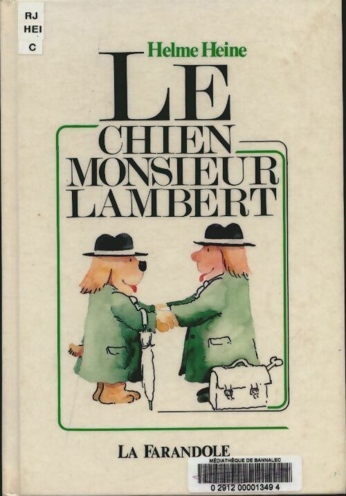 Livrenpoche : Le chien monsieur Lambert - Helme Heine - Livre