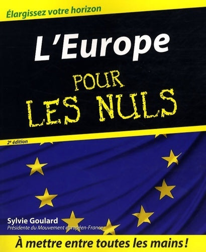 Livrenpoche : L'Europe pour les nuls - Sylvie Goulard - Livre