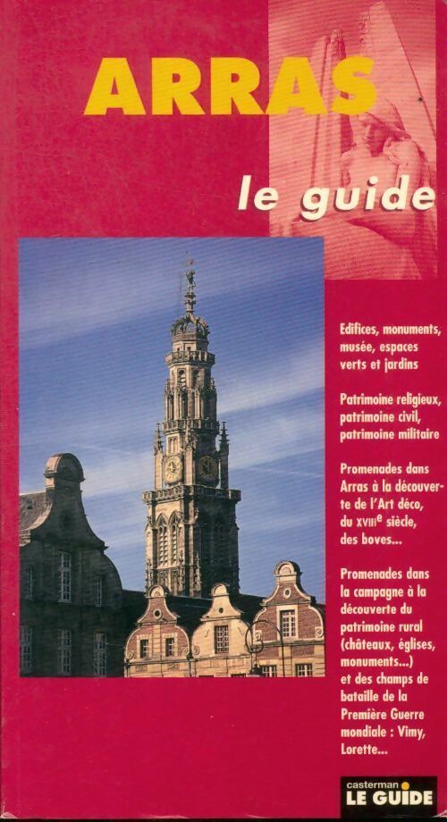 Livrenpoche : Arras : Le guide - Casterman - Livre