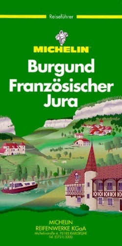 Livrenpoche : Burgund - französischer jura (en allemand) - Guide Vert - Livre