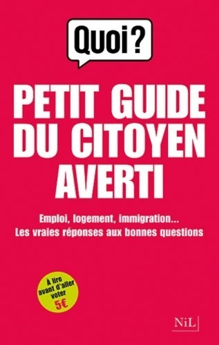 Livrenpoche : Petit guide du citoyen averti - Frédéric Allary - Livre