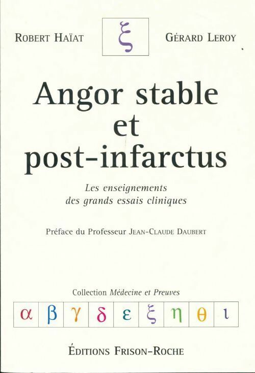 Livrenpoche : Angor stable et post-infarctus - Gérard Leroy - Livre