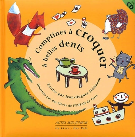 Livrenpoche : Comptines à croquer à belles dents (1cd audio) - Jean-Hugues Malineau - Livre