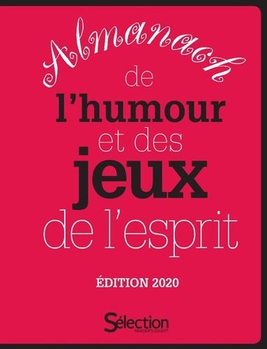 Livrenpoche : Almanach de l'humour et des jeux de l'esprit - edition 2020 - Collectif - Livre
